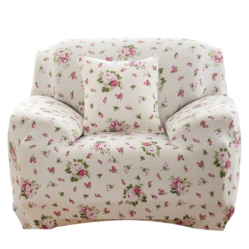 Printed Stretch Sofa Cover Household Appliances Chair Euro Pink - DailySale