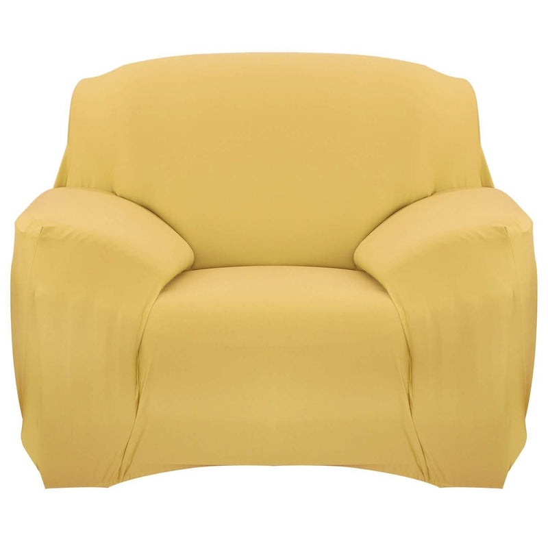 Printed Stretch Sofa Cover Household Appliances Chair Yellow - DailySale