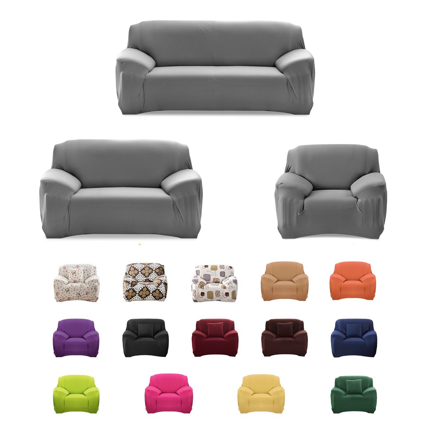 Printed Stretch Sofa Cover Household Appliances - DailySale