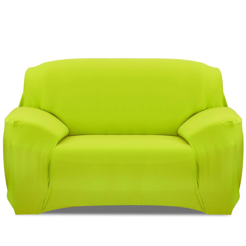 Printed Stretch Sofa Cover Household Appliances Loveseat Green - DailySale