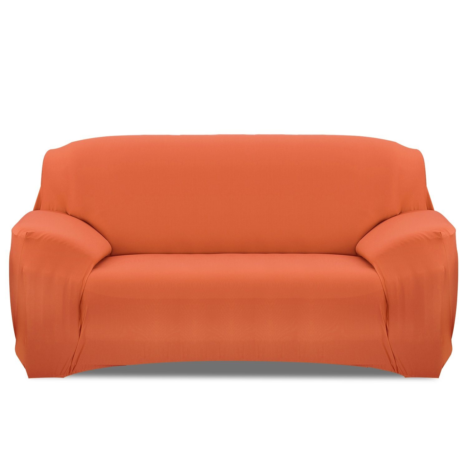 Printed Stretch Sofa Cover Household Appliances Sofa Orange - DailySale