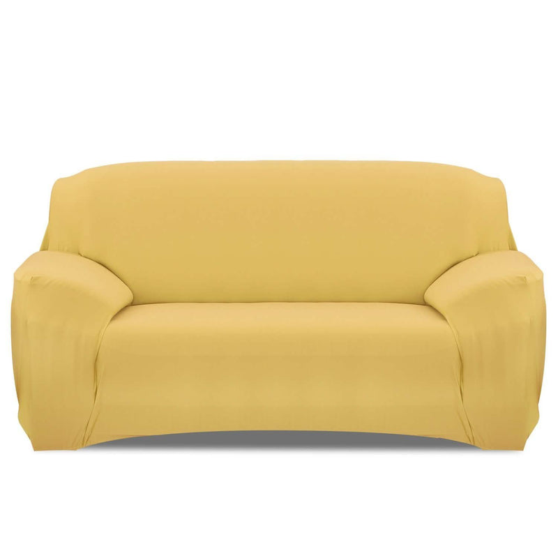 Printed Stretch Sofa Cover Household Appliances Sofa Yellow - DailySale
