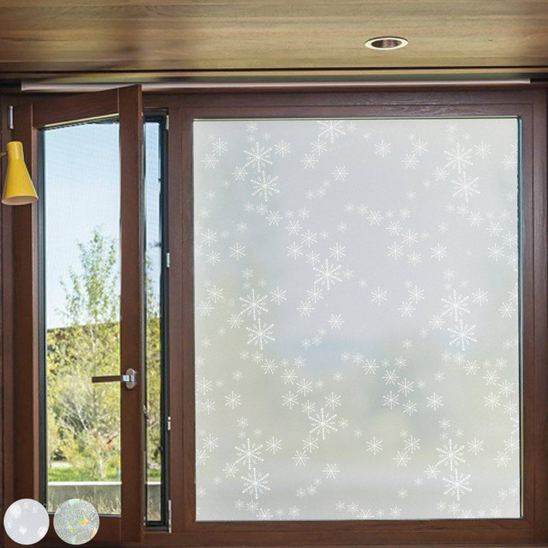 Privacy Window Film Sun Blocking Non-Adhesive Anti UV Window Sticker - Assorted Sizes and Styles Home Essentials - DailySale
