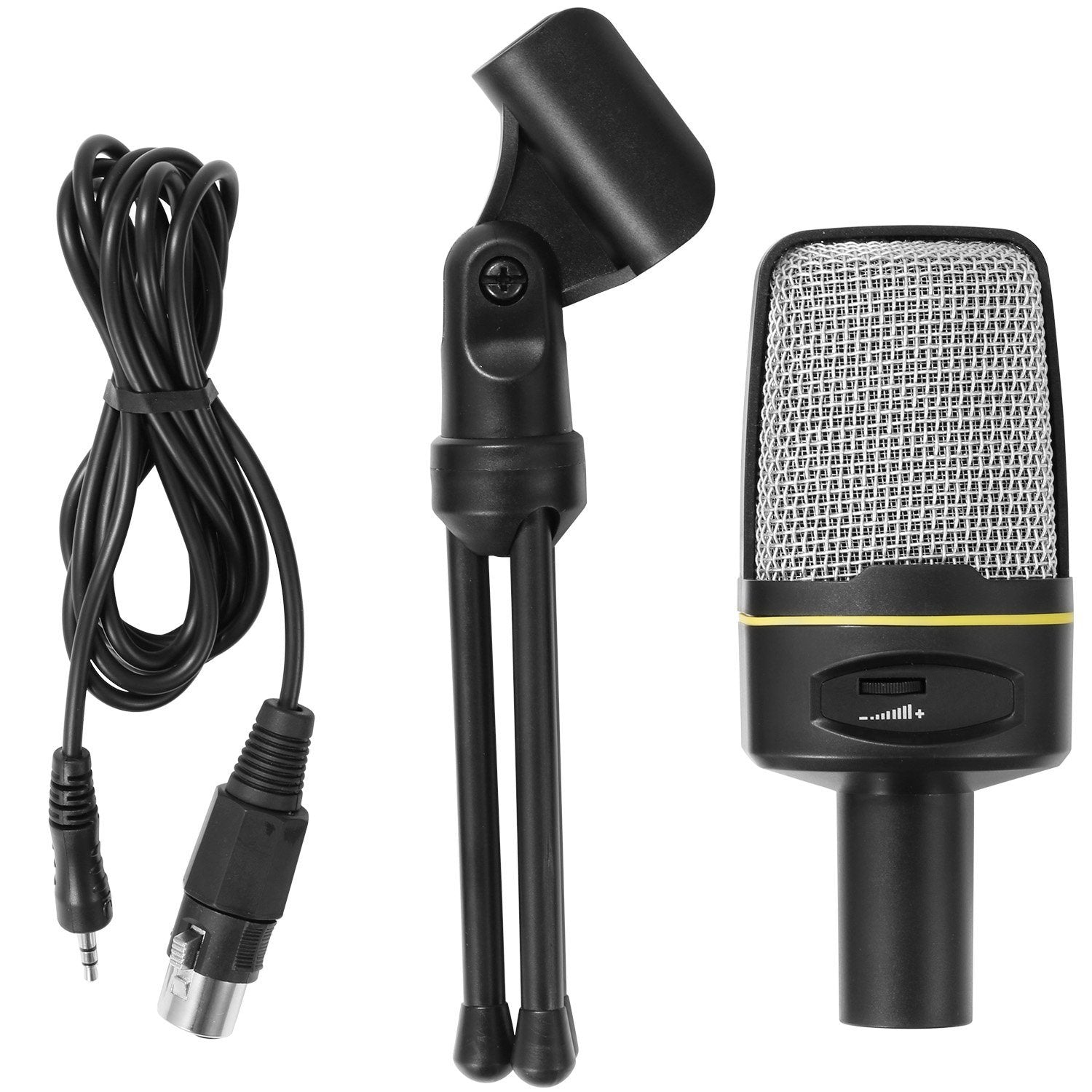 Pro Condenser Microphone with Tripod Headphones & Audio - DailySale