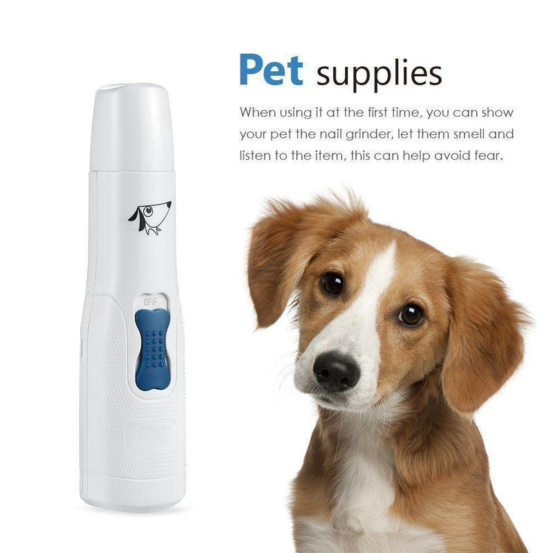 Pro Pet Dog Cat Nail Trimmer Grooming Tool Grinder Electric Clipper Kit Pet Supplies - DailySale