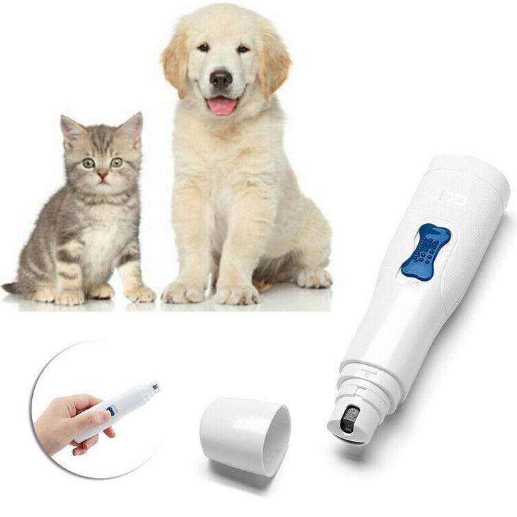 Pro Pet Dog Cat Nail Trimmer Grooming Tool Grinder Electric Clipper Kit Pet Supplies - DailySale