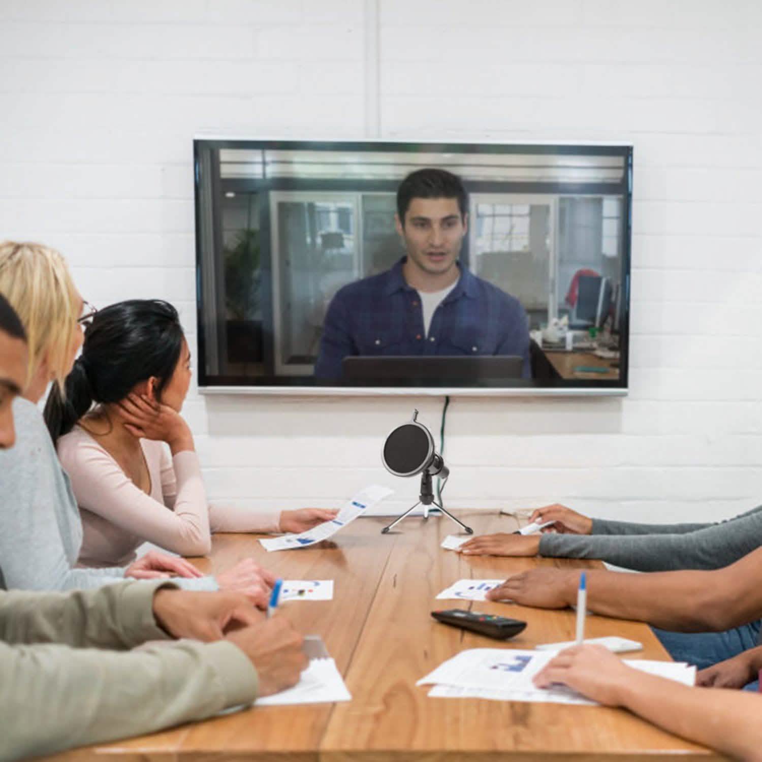 Professional Condenser Studio Recording Microphone Headphones & Audio - DailySale