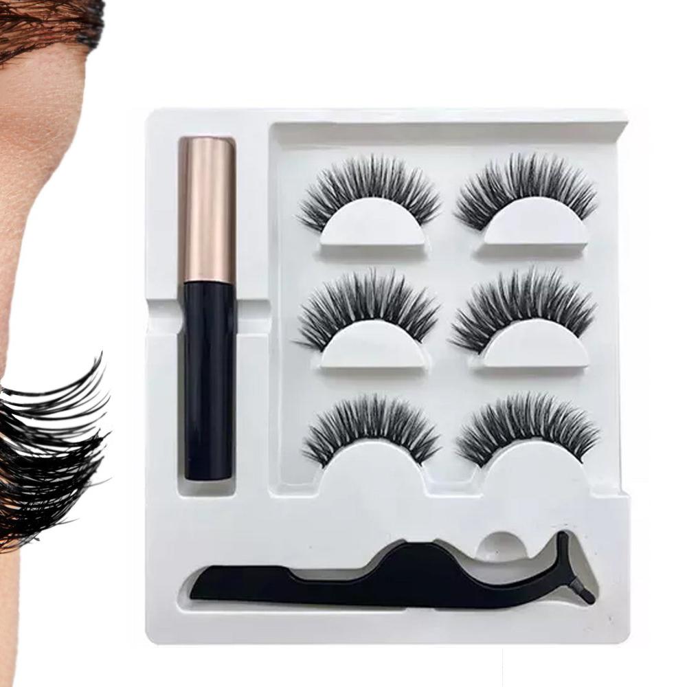 Professional Long Lasting Magnetic Eyeliner And Eyelash Kit Beauty & Personal Care - DailySale