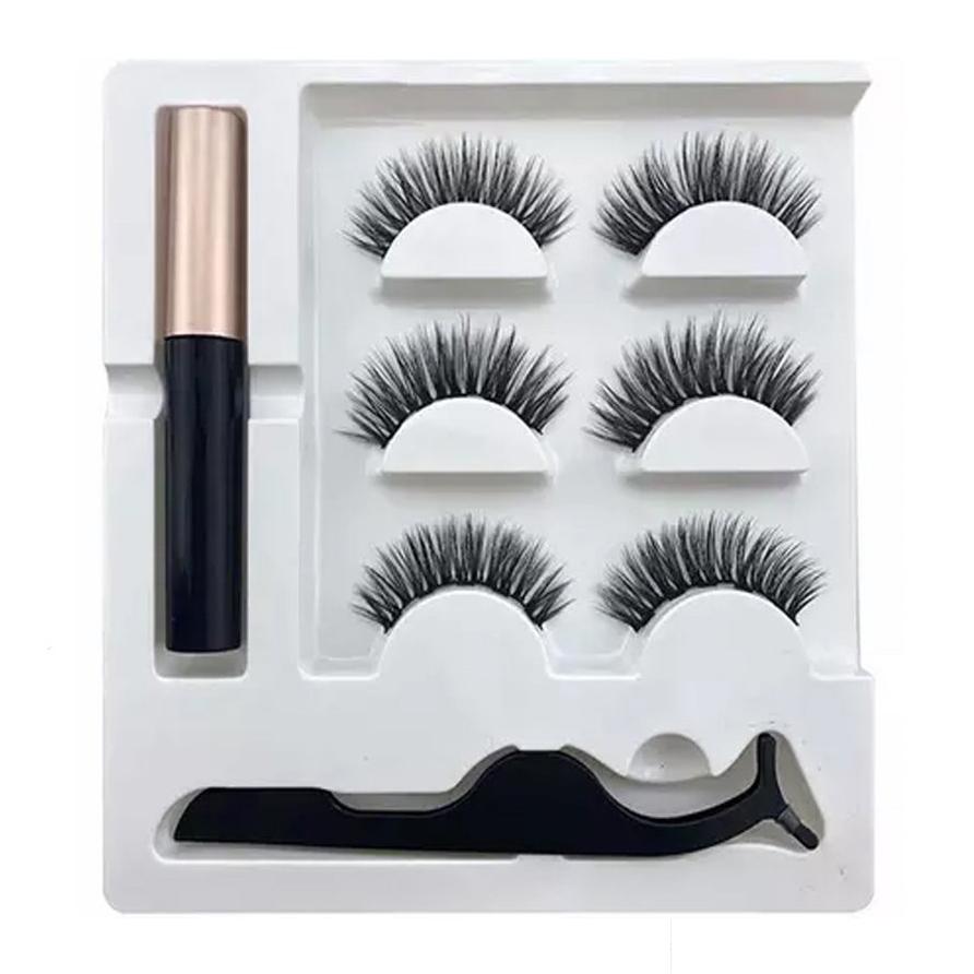 Professional Long Lasting Magnetic Eyeliner And Eyelash Kit Beauty & Personal Care Fuller - DailySale