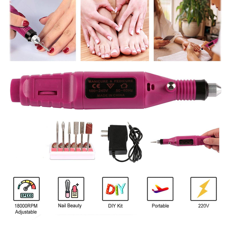 Professional Nail Art Drill Kit Beauty & Personal Care - DailySale