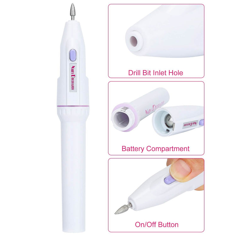 Professional Nail Drill File Manicure Pedicure Set Beauty & Personal Care - DailySale