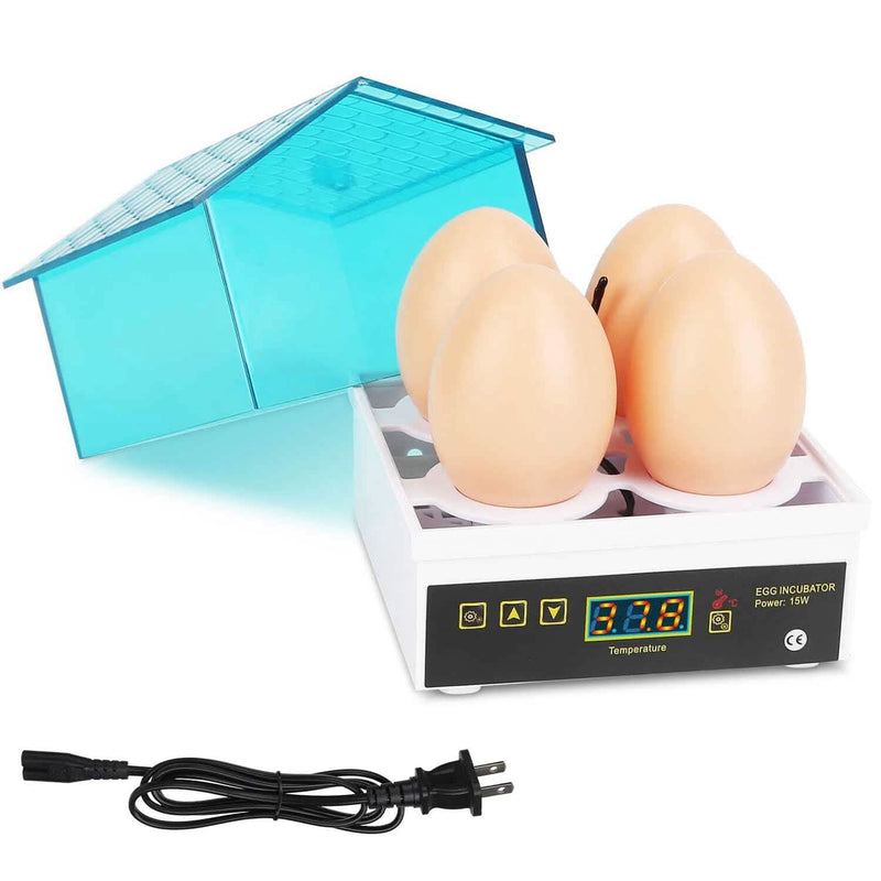 Professional Poultry Hatcher with Digital Display Automatic Temperature Humidity Kitchen Appliances - DailySale