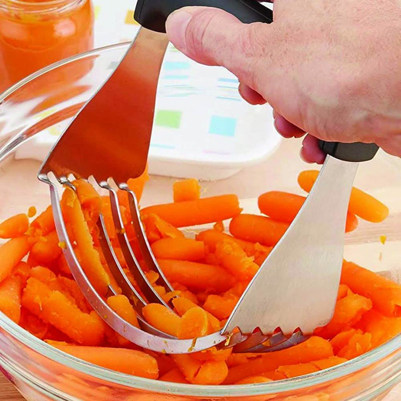 Professional Stainless Steel Heavy Pastry Cutter Dough Blender Kitchen & Dining - DailySale