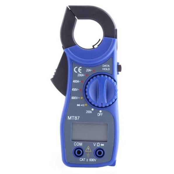 Professional Tool Portable LCD Digital Clamp Multimeter Gadgets & Accessories Blue - DailySale