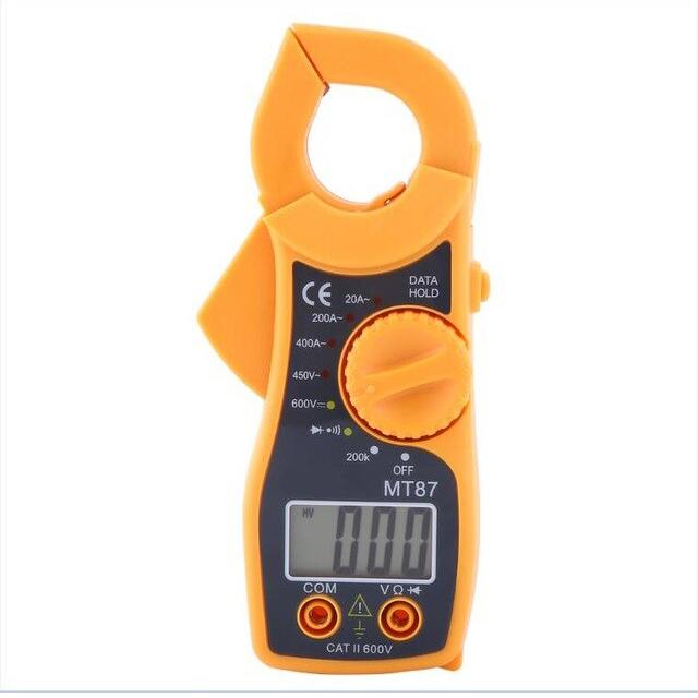 Professional Tool Portable LCD Digital Clamp Multimeter Gadgets & Accessories Yellow - DailySale
