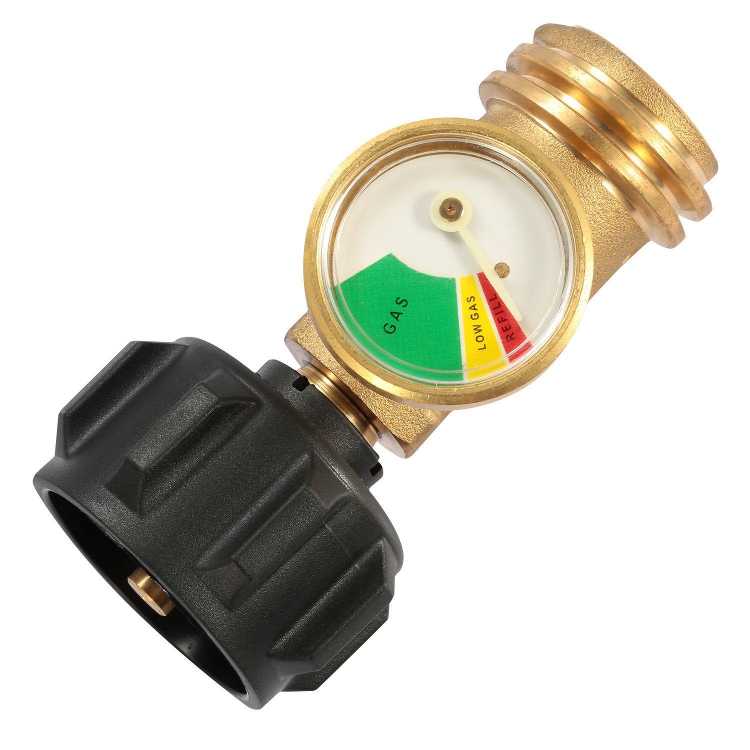 Propane Tank Refill Adapter Gas Level Indicator Meter Garden & Patio - DailySale