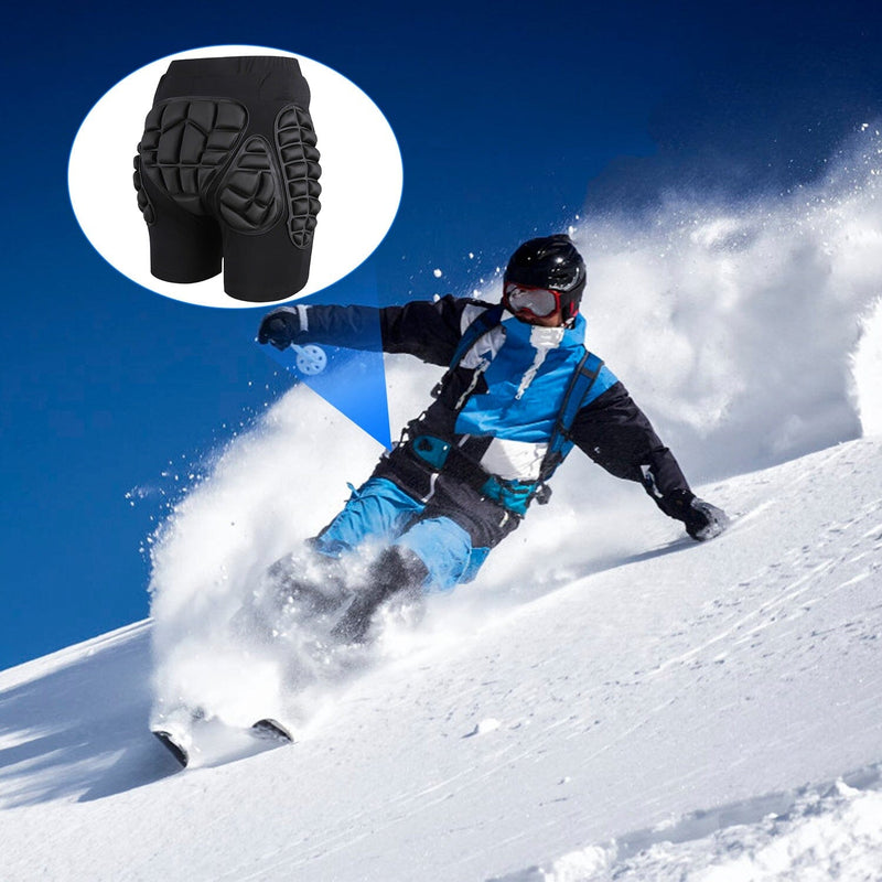 Protective Shorts for Skiing Snowboarding Skating Skateboarding Sports & Outdoors - DailySale
