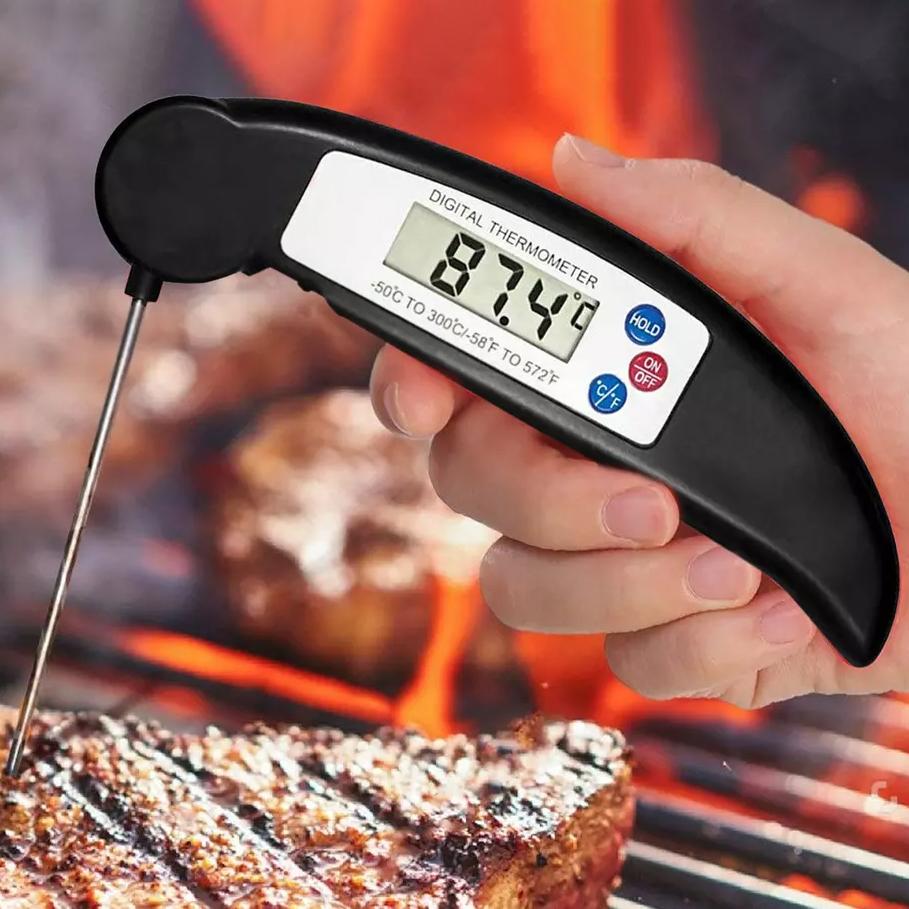 ProThermo Instant-Read Stainless Steel Digital Meat and Poultry Thermometer Kitchen & Dining - DailySale