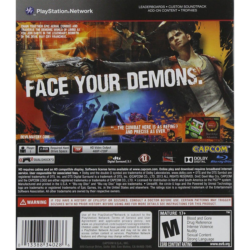 PS3 DMC: Devil May Cry Video Games & Consoles - DailySale