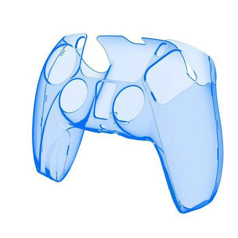 PS5 Clear Controller Case Video Games & Consoles Blue - DailySale