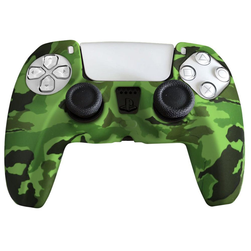 PS5 Silicone Controller Cover Video Games & Consoles Green - DailySale
