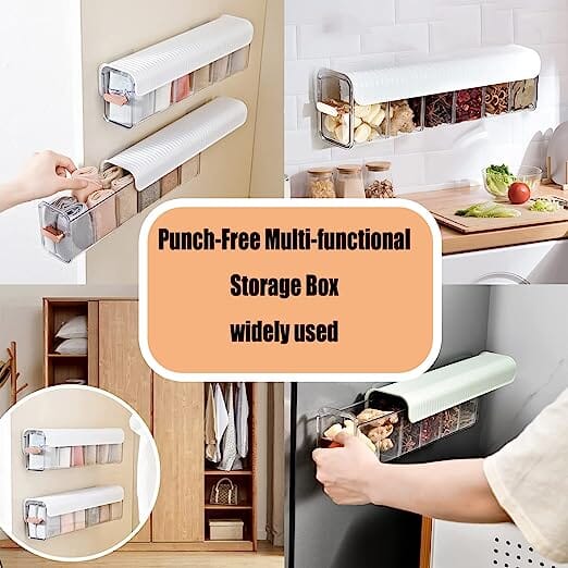Punch-Free Multi-Functional Storage Box Closet & Storage - DailySale