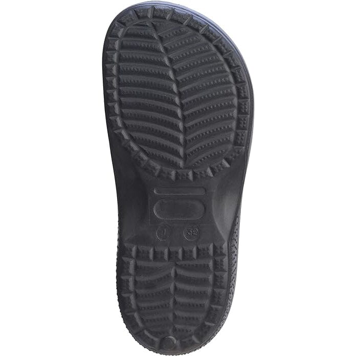 Pupeez Boy's Waterproof Slippers Shower Pool Rubber Clog Outdoor Sandals
