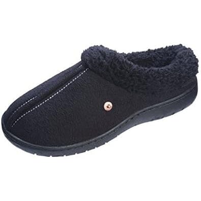 Pupeez Boys Winter Slipper Comfort and Warm Clogs Kids' Clothing Black 11/12 - DailySale