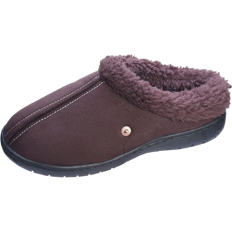 Pupeez Boys Winter Slipper Comfort and Warm Clogs Kids' Clothing Brown 11/12 - DailySale