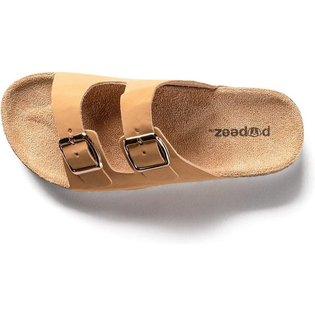 Pupeez Girls Comfort Sandals Double Buckle Adjustable Slip