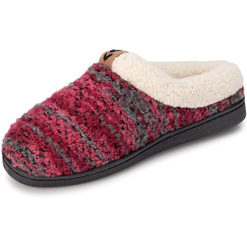 Pupeez Girls Knitted Fleece Lined Clog Slippers Kids' Clothing - DailySale