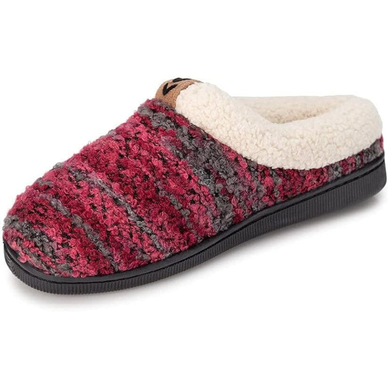 Pupeez Girls Knitted Fleece Lined Clog Slippers Kids' Clothing - DailySale