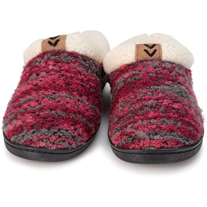 Pupeez Girls Knitted Fleece Lined Clog Slippers Kids' Clothing - DailySale