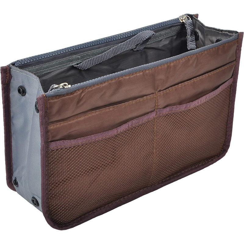 Purse Insert Storage Bag, Versatile Travel Organizer Bag Insert Cosmetic Bag With Multi-Pockets Bags & Travel Coffee - DailySale
