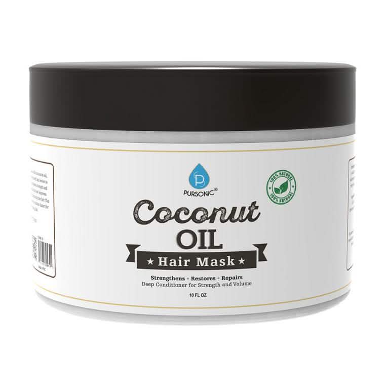 Pursonic 10oz Coconut Oil Hair Mask Beauty & Personal Care - DailySale