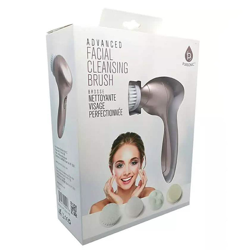 Pursonic 4-in-1 Premium Facial Cleansing Brush and Massager Combo Kit Beauty & Personal Care - DailySale
