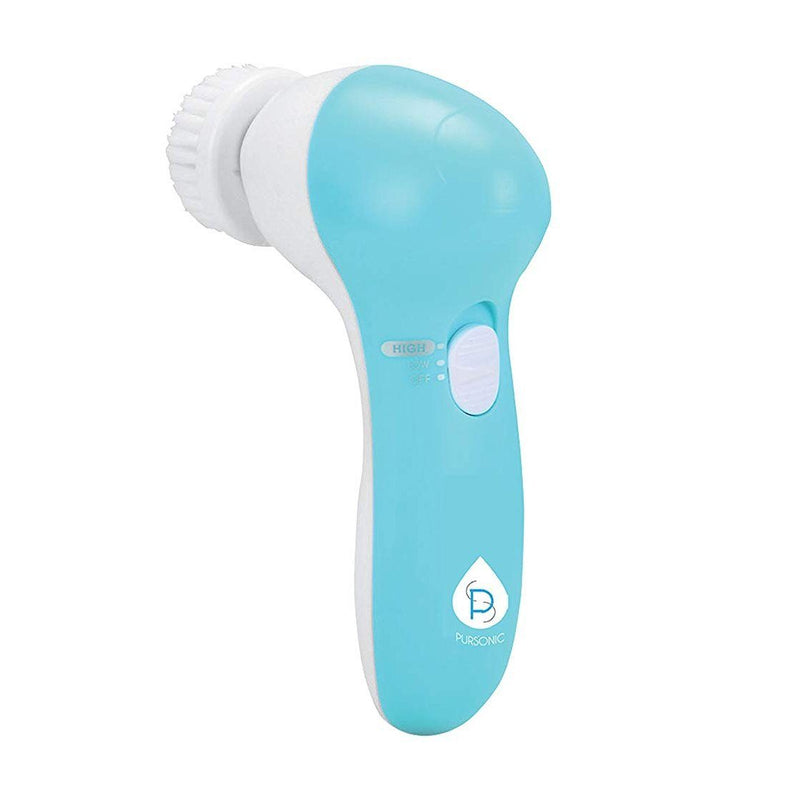 Pursonic 5-in-1 Facial Cleansing Brush and Massager Beauty & Personal Care Light Blue - DailySale