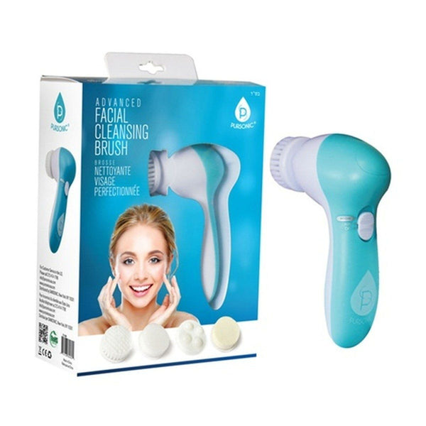 Pursonic 5-in-1 Facial Cleansing Brush and Massager Combo Kit - Assorted Colors Beauty & Personal Care Blue - DailySale