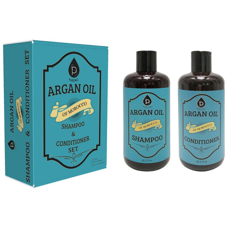 Pursonic Argan Oil 16.2oz Shampoo and Argan Oil 16.2oz Conditioner Set Beauty & Personal Care - DailySale
