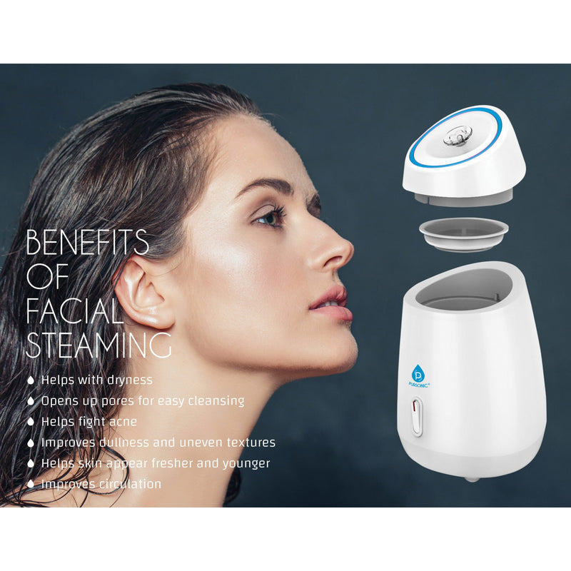 Pursonic Facial Steamer Hot Mist Moisturizing Spa Beauty & Personal Care - DailySale