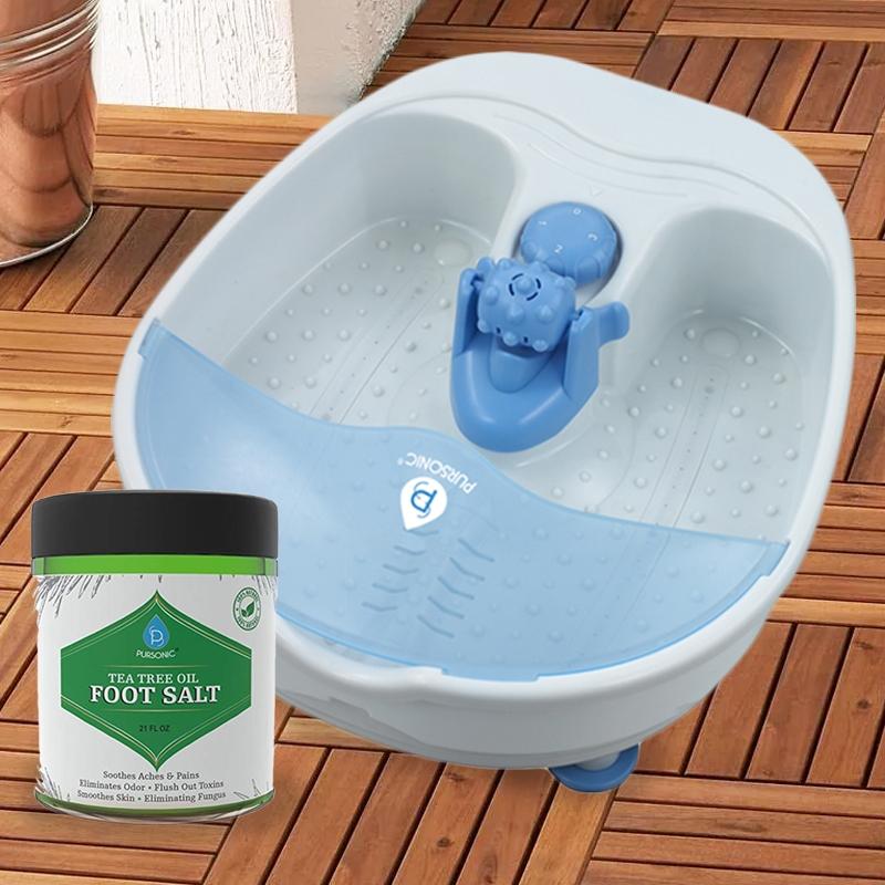 Pursonic Foot Spa Massager and Tea Tree Oil Soak Beauty & Personal Care - DailySale