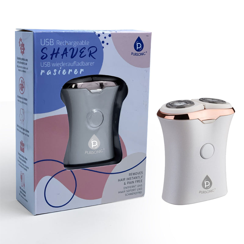 Pursonic Ladies' USB Rechargeable Shaver Beauty & Personal Care White - DailySale