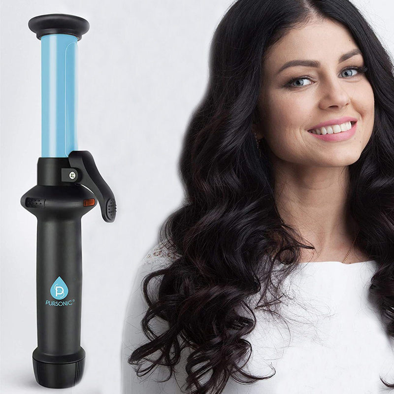 Pursonic Portable Cordless Rechargeable USB Curling Iron Beauty & Personal Care - DailySale