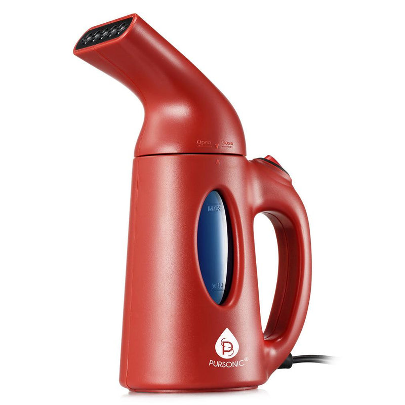 Pursonic Portable Steamer Household Appliances Red - DailySale
