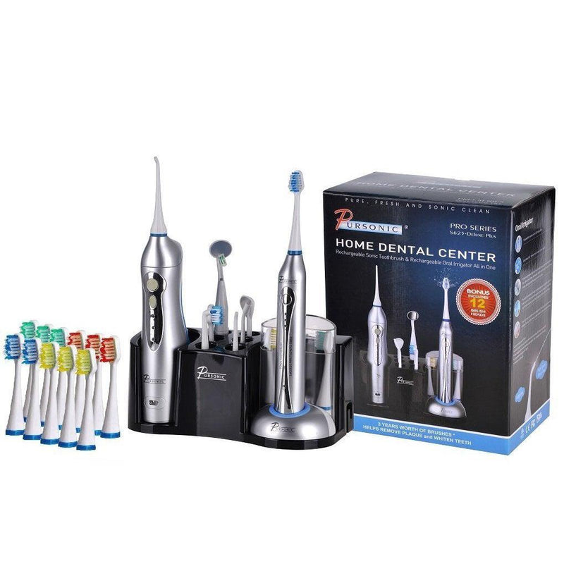 Pursonic S625 Rechargeable Sonic Toothbrush & Water Flosser Beauty & Personal Care - DailySale