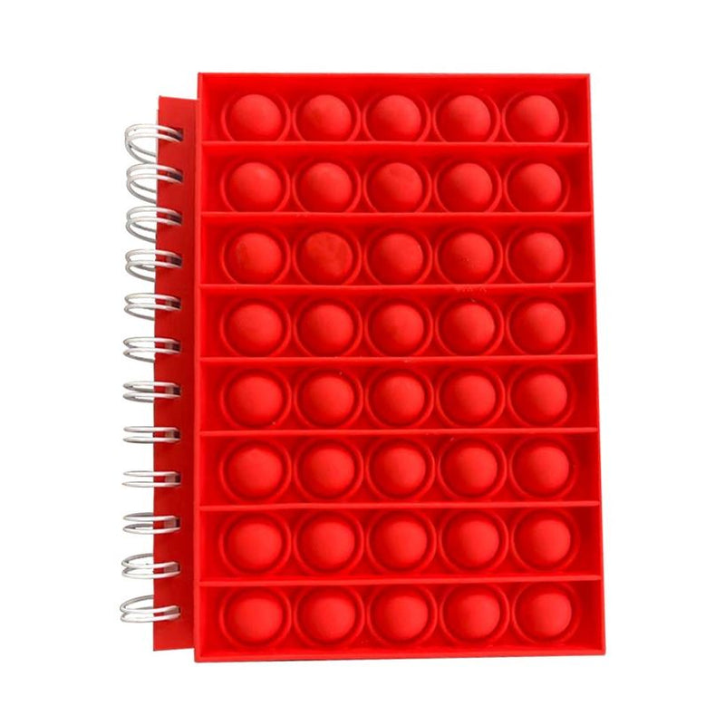 Push Pop Anti-Stress Notebook Toys & Games Red - DailySale