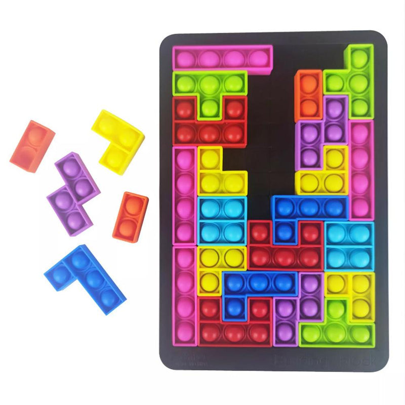 Push POP Anti-Stress Tetris Game Toys & Games - DailySale