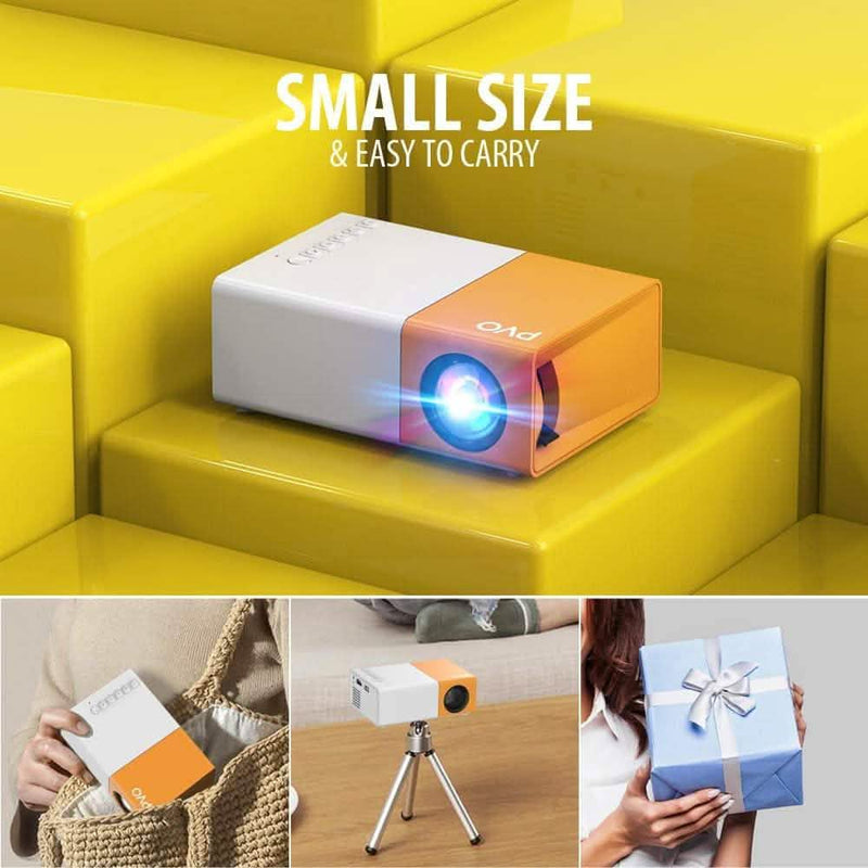 PVO Portable Projector TV & Video - DailySale