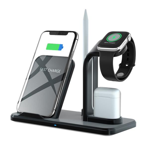 Qi 10W Fast Phone Wireless Charging Stand Mobile Accessories - DailySale