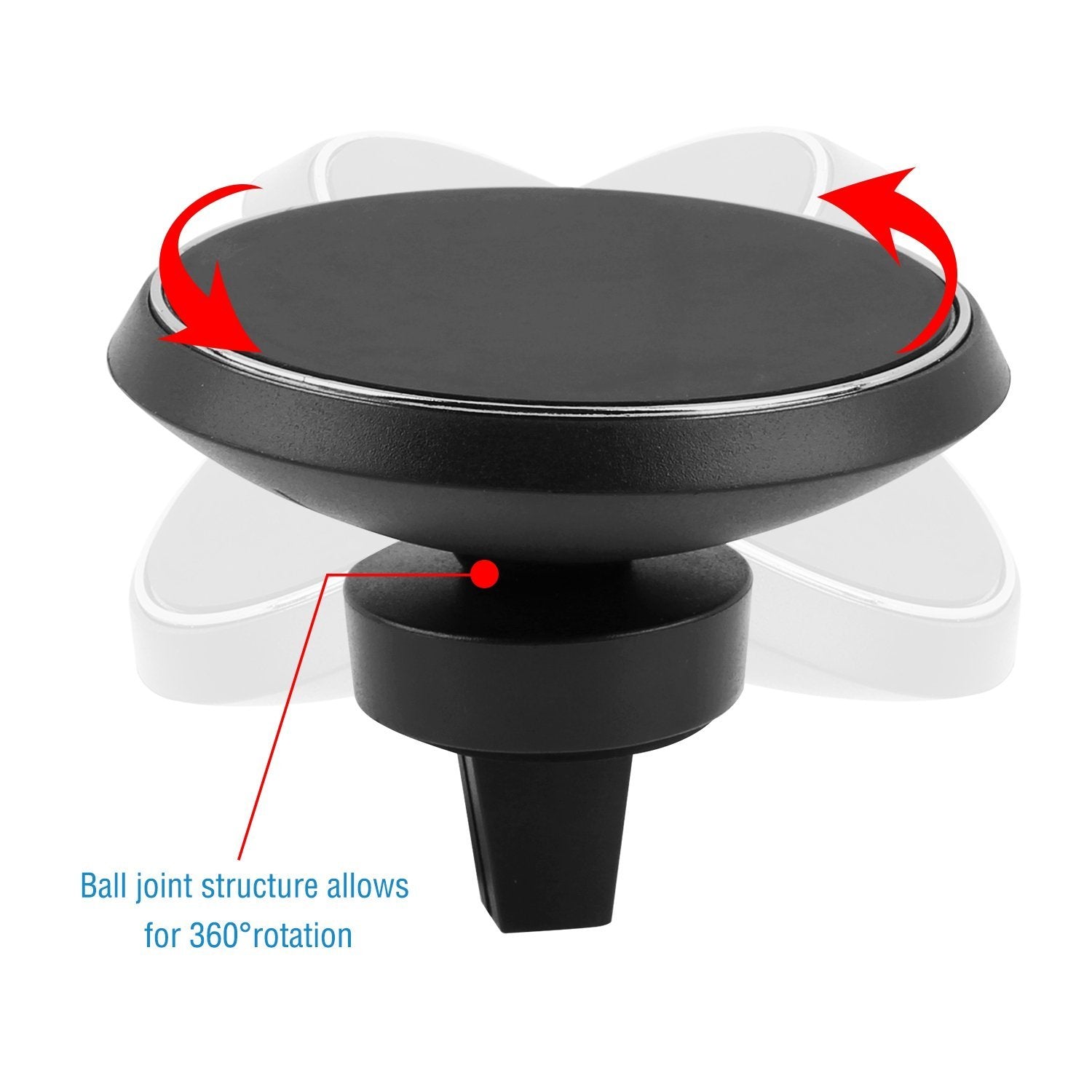 Qi Wireless Magnetic Car Charger Automotive - DailySale